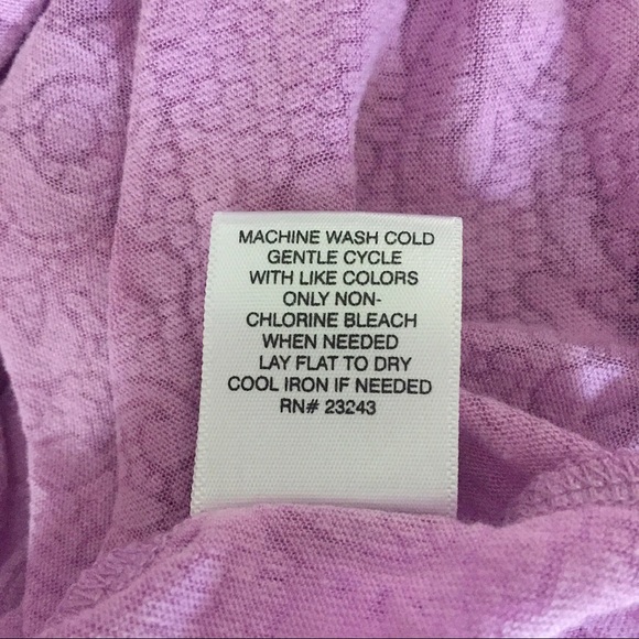 🚫SOLD🚫NY & Co Lavender Button Peasant Blouse - Picture 8 of 8